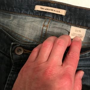 John Varvatos Button Fly Jeans